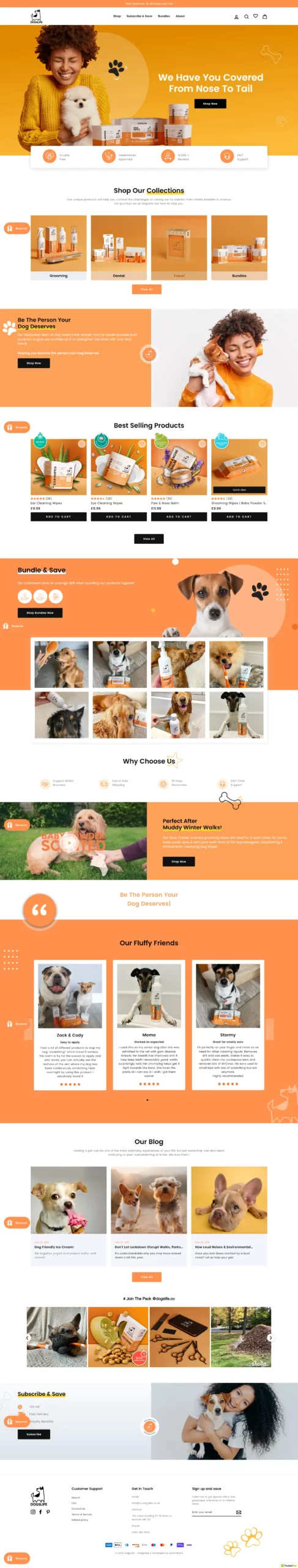 SHOPIFY STORE ECOMMERCE